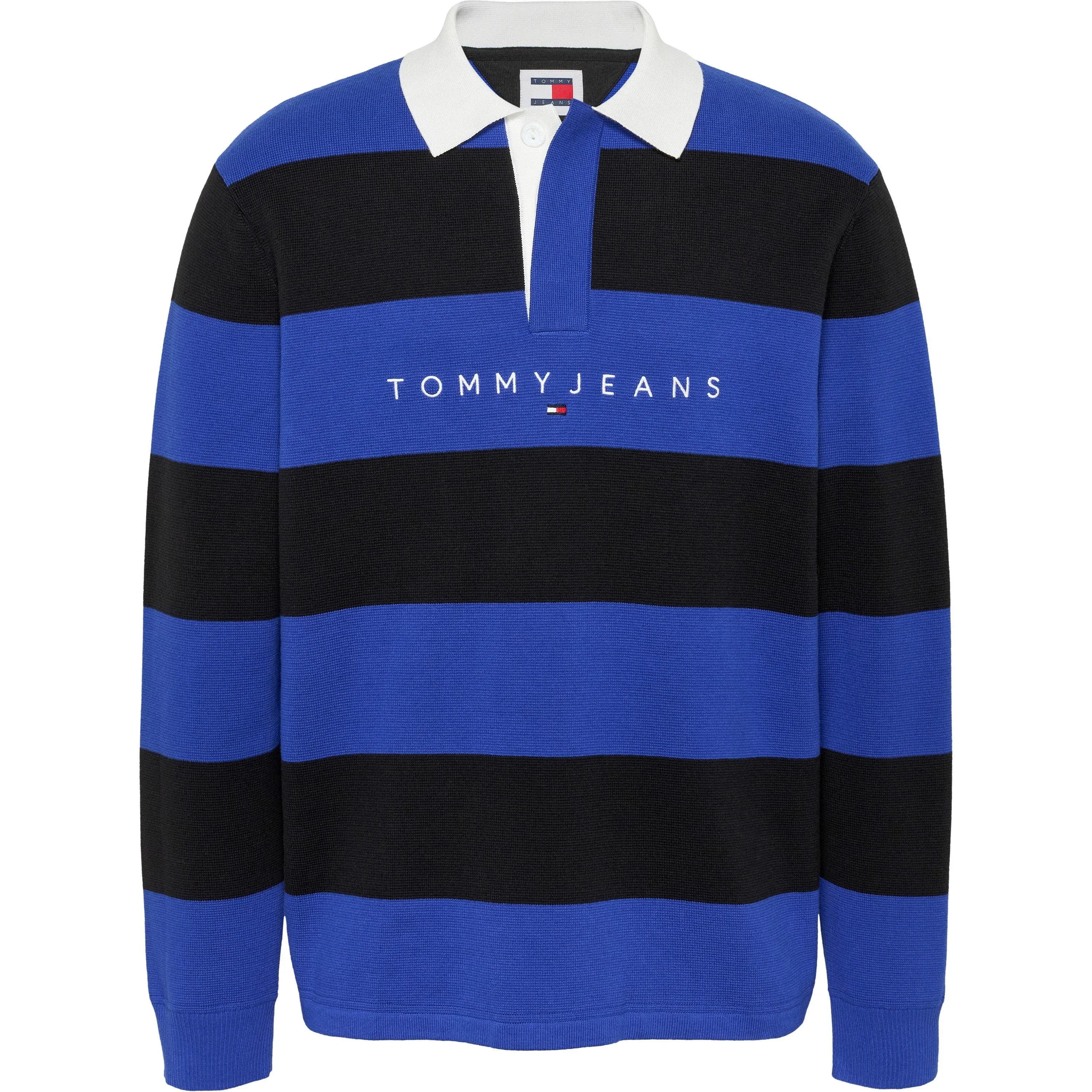 Tommy Jeans Regular Club Striped Linear Rugby Shirt