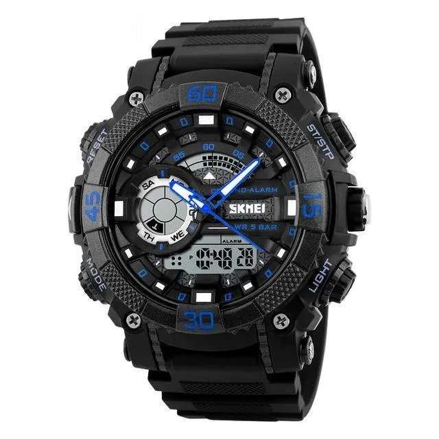 Top Luxury Men's Military LED Digital Analog Quartz Sports Watches