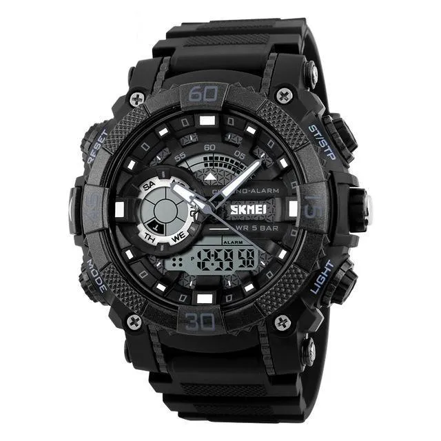 Top Luxury Men's Military LED Digital Analog Quartz Sports Watches