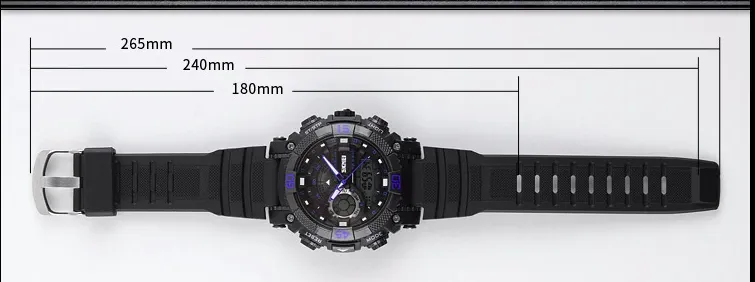 Top Luxury Men's Military LED Digital Analog Quartz Sports Watches