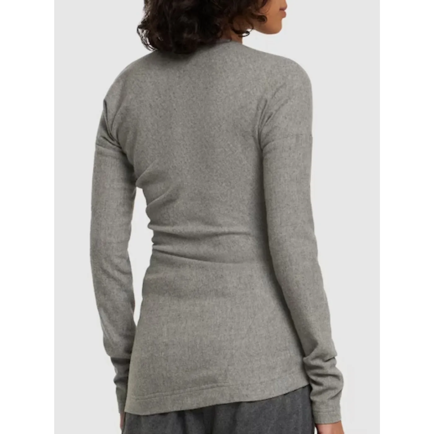 TOTEME  |Crew Neck Casual Style Wool Long Sleeves Plain Office Style