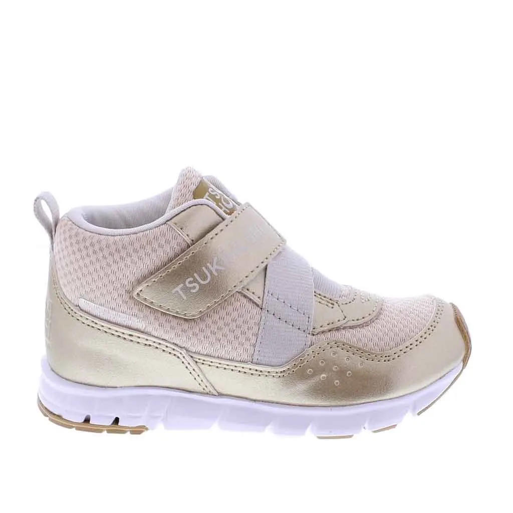 Tsukihoshi Tokyo Sneaker Child - Gold/Champagne