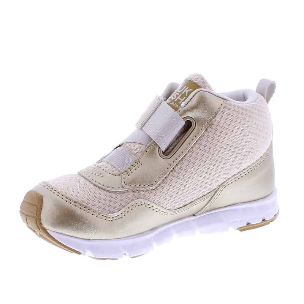 Tsukihoshi Tokyo Sneaker Child - Gold/Champagne