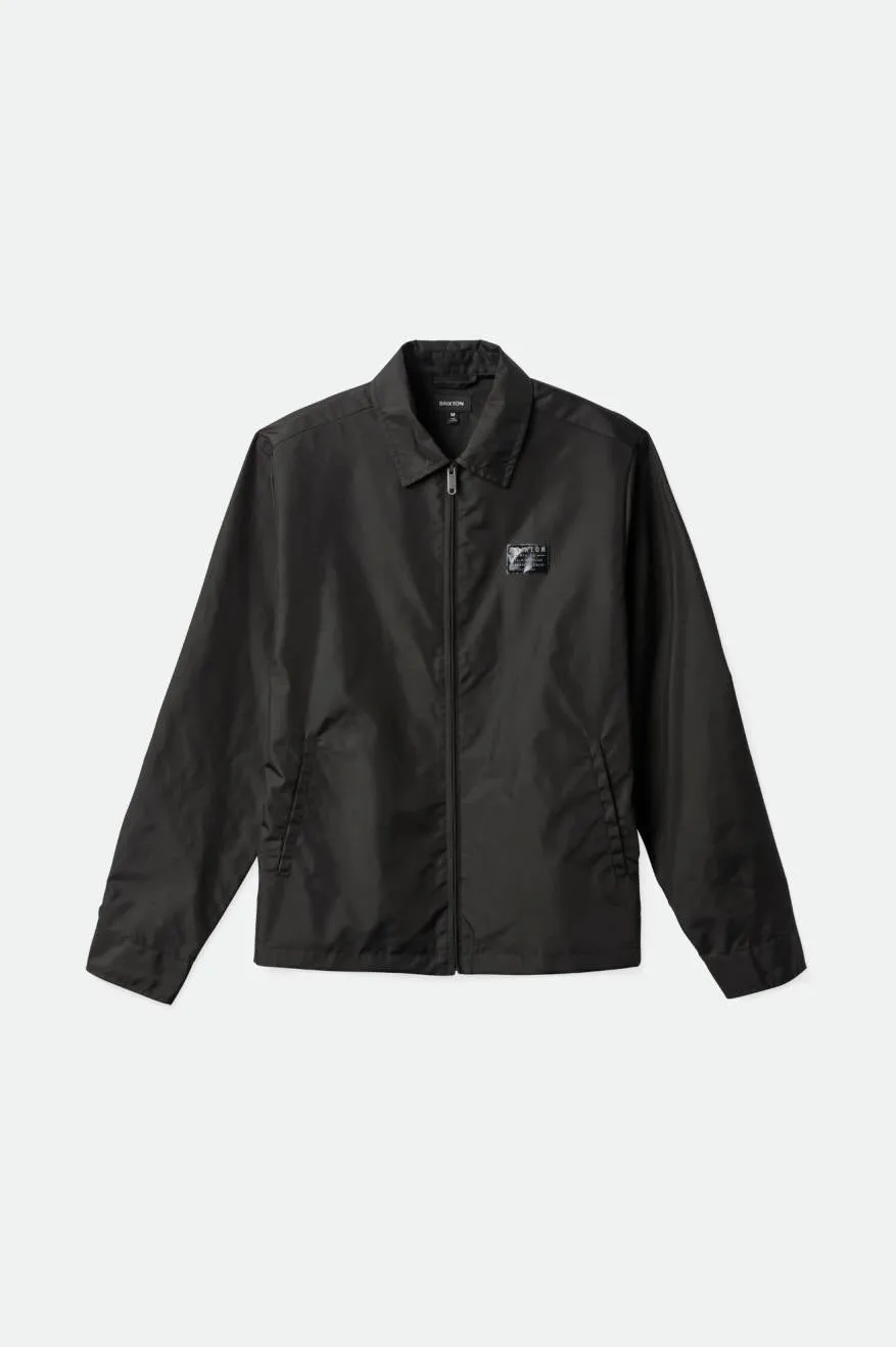 Utopia Vintage Nylon Jacket - Washed Black