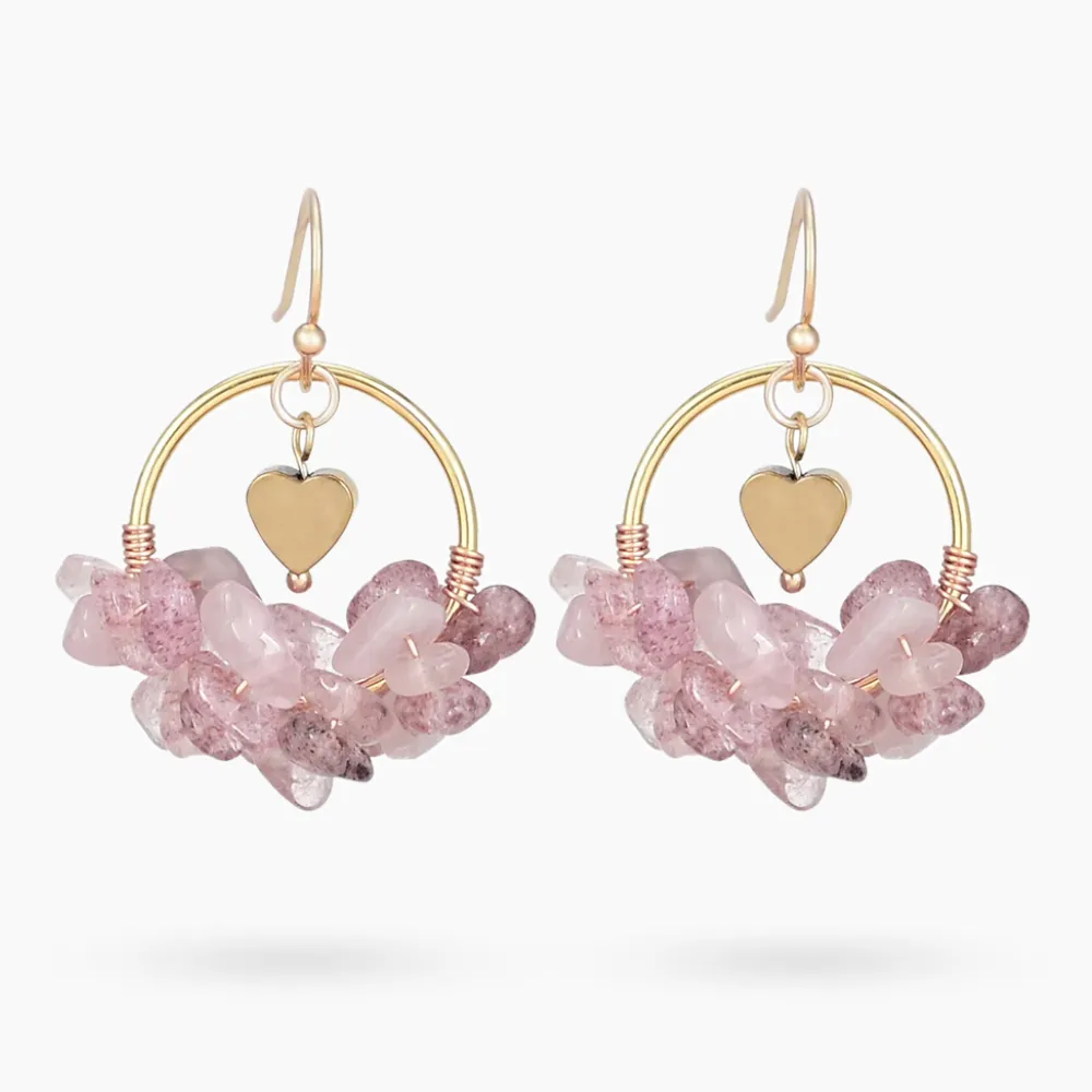 Valentine's Love Stones Earrings