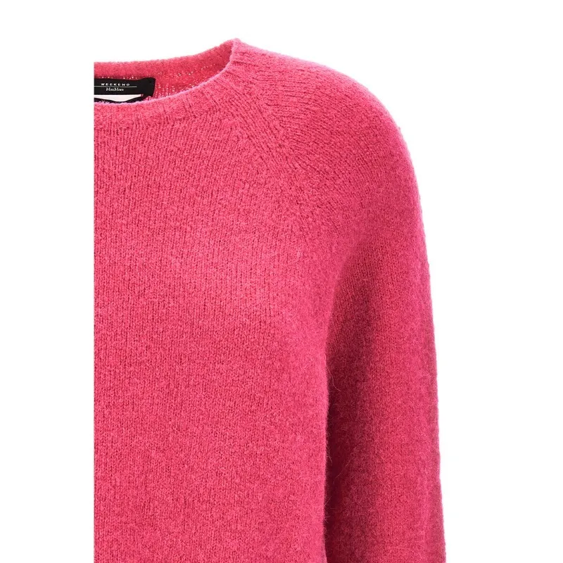 Weekend Max Mara  |Casual Style Nylon U-Neck Long Sleeves Plain Cotton