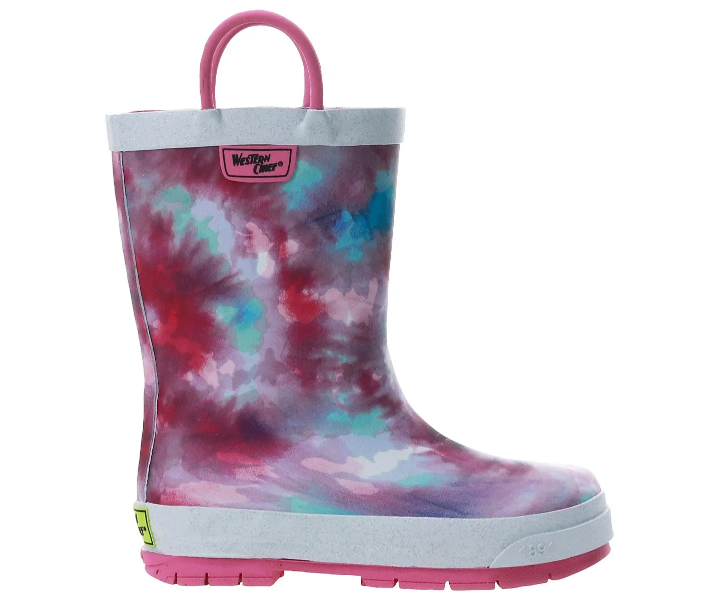 Western Chief Tie Dye Toddler Girls' (5-10) Rain Boot