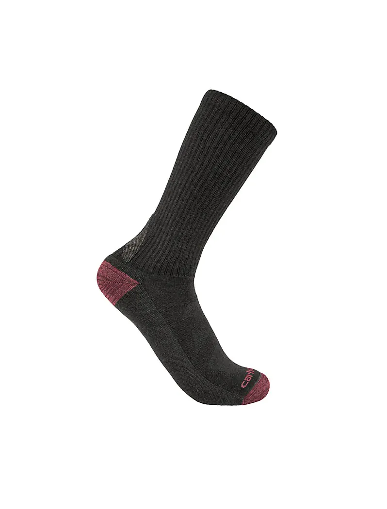 WOMEN'S MIDWEIGHT MERINO WOOL BLEND BOOT SOCK SB9740W