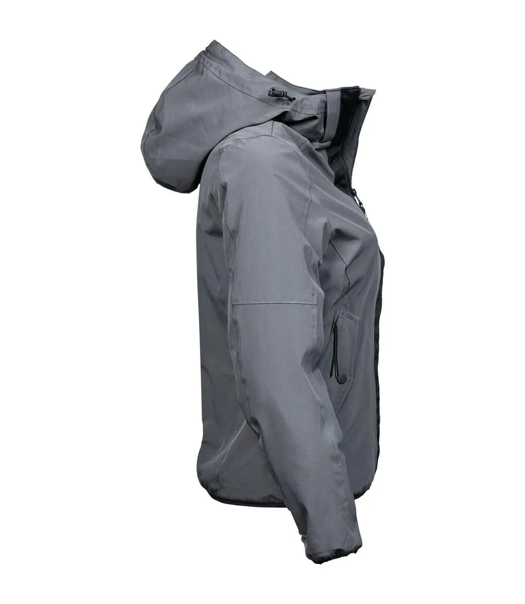 Womens/ladies urban adventure padded jacket space grey Tee Jays