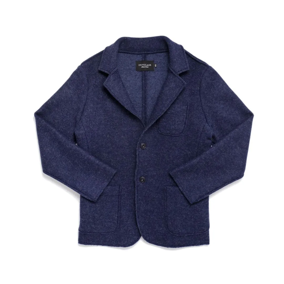 Wool Blazer (Indigo)