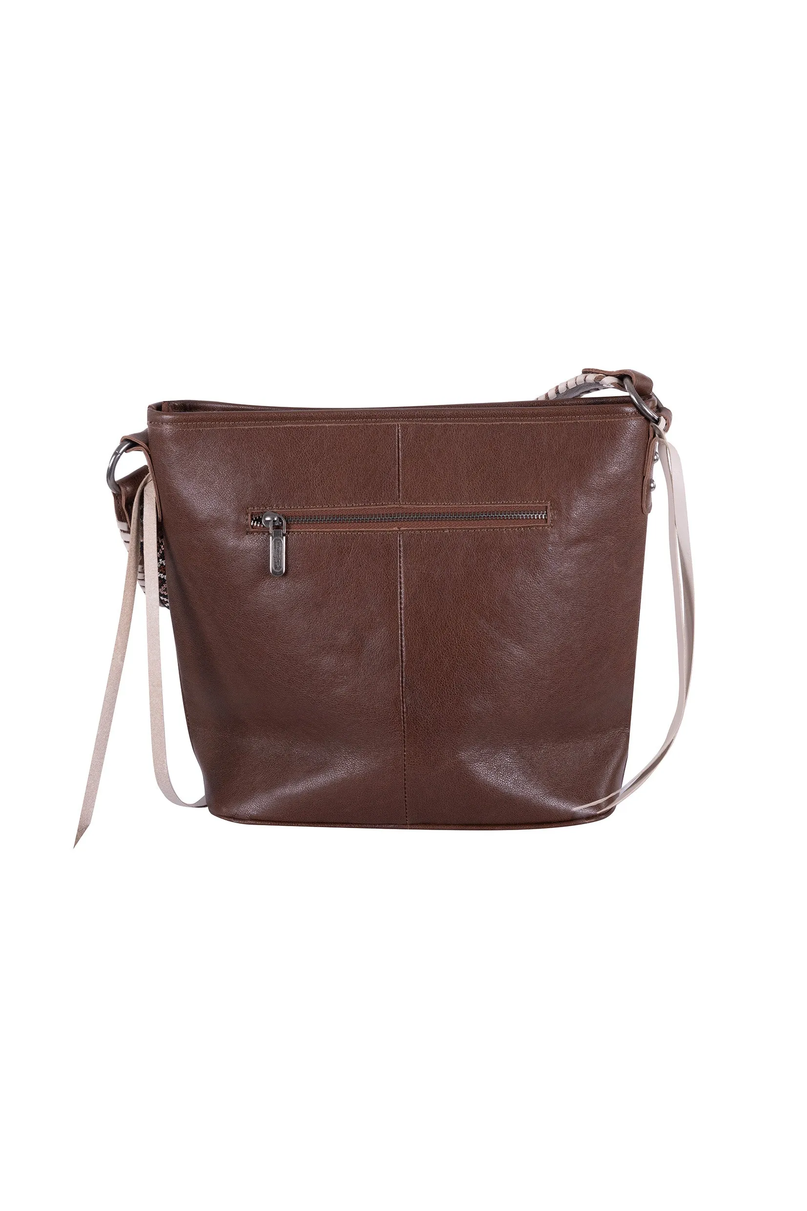 Wrangler Greta Tote Bag - Dark Tan - X3S2942BAG