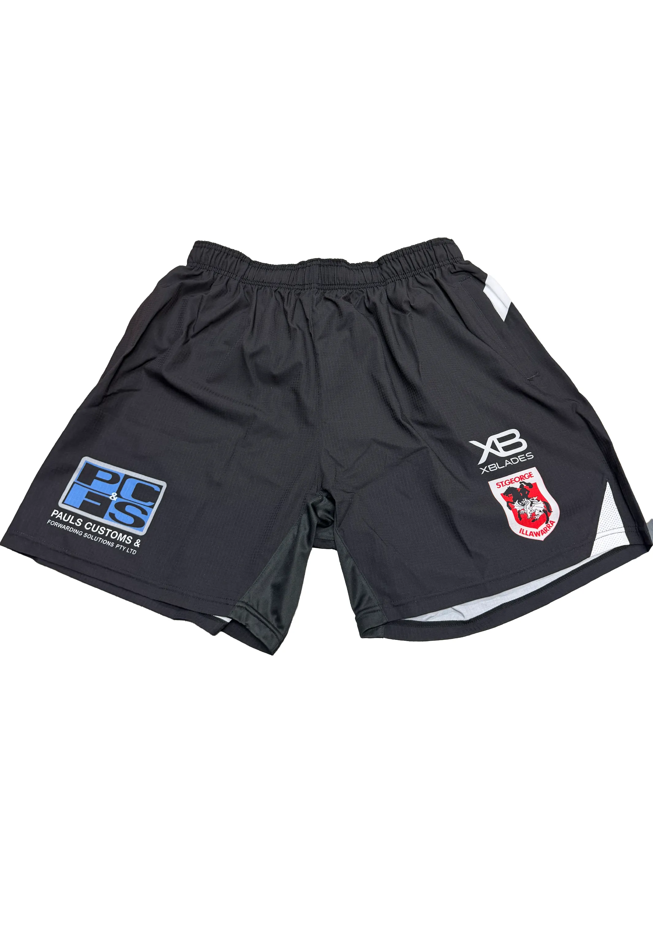 X Blades Mens St George Training Shorts  STG TSH L19 BLW