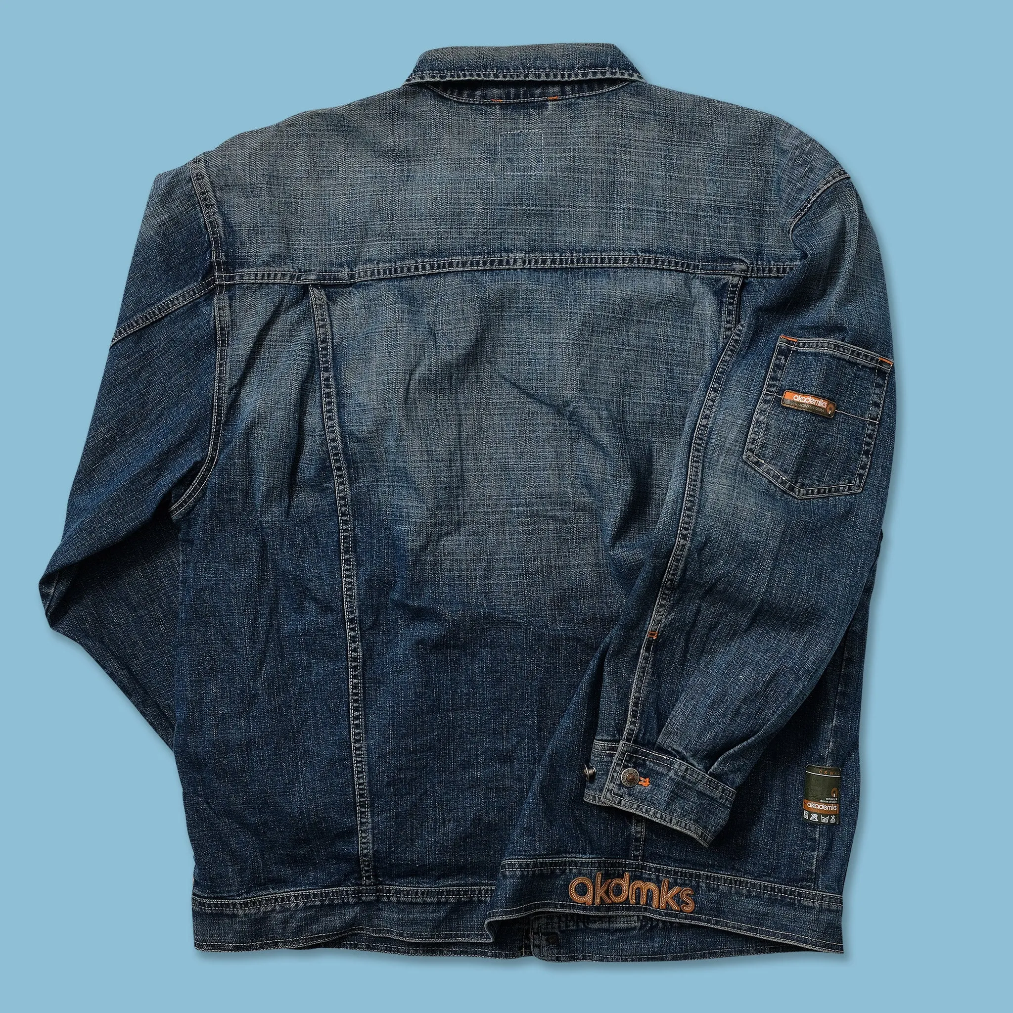 Y2K Akademiks Denim Jacket XLarge